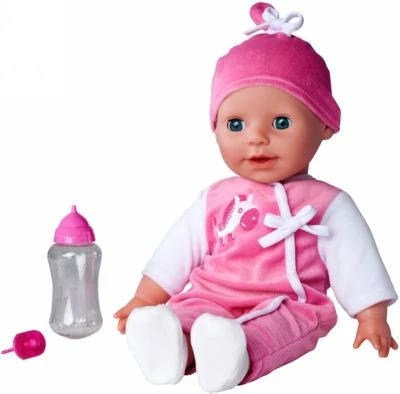 Weichkörperpuppe Laura Babysprache Mit 24 Babylauten, 38 Cm 1 Weichkörperpuppe Laura Babysprache Mit 24 Babylauten, 38 Cm