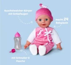 Weichkörperpuppe Laura Babysprache Mit 24 Babylauten, 38 Cm 9 Weichkörperpuppe Laura Babysprache Mit 24 Babylauten, 38 Cm -Spielzeugladen 24798367 04