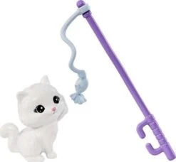 Barbie-Puppe Und Kätzchen Kratzbaum Spielset Mit Zubehör. Spielzeug Für Kinder Ab 3 Jahren 9 Barbie-Puppe Und Kätzchen Kratzbaum Spielset Mit Zubehör. Spielzeug Für Kinder Ab 3 Jahren -Spielzeugladen 24798544 05