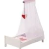 Roba Puppenbett Fienchen Mit Himmel, Weiß