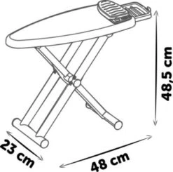 Smoby Bügelbrett Mit Dampfstation -Spielzeugladen 24942944 06