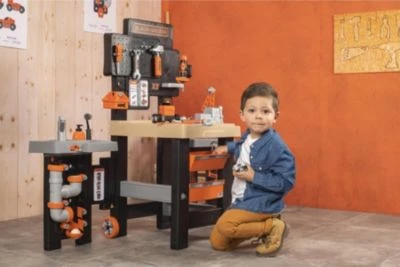 Smoby Black + Decker Mega Werkbank Center 3 Smoby Black + Decker Mega Werkbank Center – Bild 3