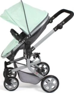 CHIC 2000 Kombi-Puppenwagen MIKA, Melange Anthrazit-mint 9 CHIC 2000 Kombi-Puppenwagen MIKA, Melange Anthrazit-mint -Spielzeugladen 24957646 04