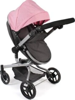 CHIC 2000 Kombi-Puppenwagen YOLO, Melange Rosa -Spielzeugladen 24957721 05