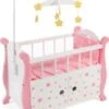 CHIC 2000 Puppenbett Mit Mobile, Stars Pink