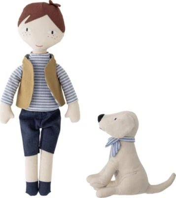 Bloomingville MINI Hilbert Doll, Blau 2 Bloomingville MINI Hilbert Doll, Blau – Bild 2