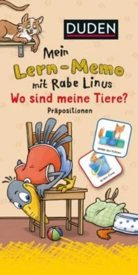 Bibliographisches Institut Mein Lern-Memo Mit Rabe Linus - Wo Sind Meine Tiere? VE/3