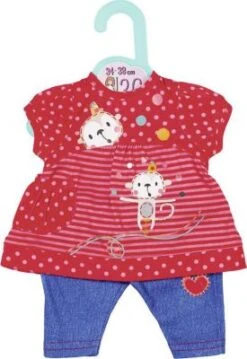 Dolly Moda Hängerchen + Hose Affe 36 Cm