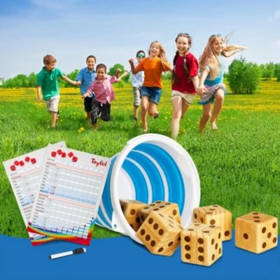 Toyfel Würfelspiel Chuck Kiefernholz 2 Toyfel Würfelspiel Chuck Kiefernholz – Bild 2