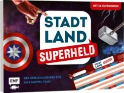 EMF Edition Michael Fischer Stadt, Land, Superheld - Der Spieleklassiker Für Alle Marvel-Fans