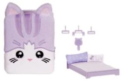 Na! Na! Na! Surprise 3-in-1 Backpack Bedroom Series 3 Playset- Lavender Kitty 7 Na! Na! Na! Surprise 3-in-1 Backpack Bedroom Series 3 Playset- Lavender Kitty -Spielzeugladen 25915866 03