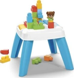 MEGA BLOKS Bauset Bau- Und Purzeltisch Mit 2 Purzelfunktionen