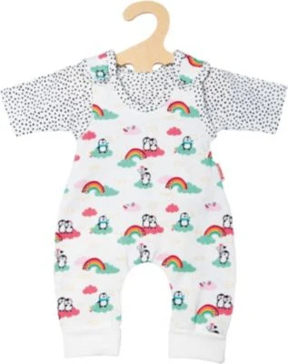 Heless Puppen-Strampler Mit T-Shirt Pinguin Pünktchen, Gr. 28-35 Cm 1 Heless Puppen-Strampler Mit T-Shirt Pinguin Pünktchen, Gr. 28-35 Cm