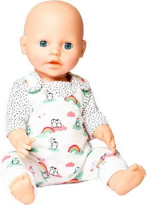 Heless Puppen-Strampler Mit T-Shirt Pinguin Pünktchen, Gr. 28-35 Cm 4 Heless Puppen-Strampler Mit T-Shirt Pinguin Pünktchen, Gr. 28-35 Cm – Bild 4