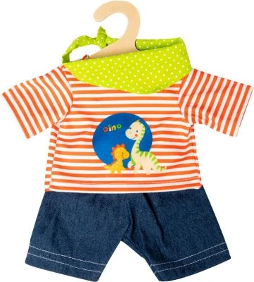 Heless Puppen-Shorts Mit T-Shirt "Dino", 3-teilig, Gr. 35-45 Cm 1 Heless Puppen-Shorts Mit T-Shirt "Dino", 3-teilig, Gr. 35-45 Cm