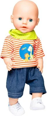 Heless Puppen-Shorts Mit T-Shirt "Dino", 3-teilig, Gr. 35-45 Cm 3 Heless Puppen-Shorts Mit T-Shirt "Dino", 3-teilig, Gr. 35-45 Cm – Bild 3