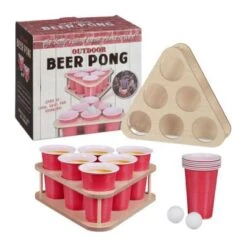 Relaxdays Beer Pong Set