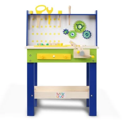 Baby Vivo Spielwerkbank Mit 29 Teiligen Zubehör - Luigi 2 Baby Vivo Spielwerkbank Mit 29 Teiligen Zubehör - Luigi – Bild 2