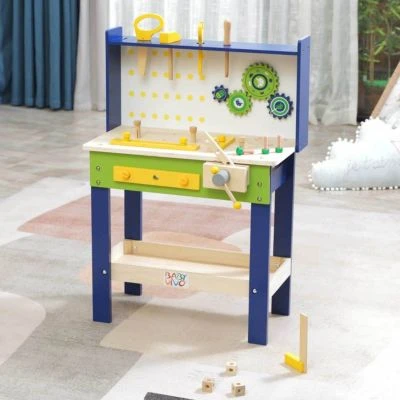Baby Vivo Spielwerkbank Mit 29 Teiligen Zubehör - Luigi 5 Baby Vivo Spielwerkbank Mit 29 Teiligen Zubehör - Luigi – Bild 5
