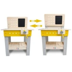Baby Vivo Spielwerkbank Mit Tafel Und 39 Tlg. Zubehör - Bob -Spielzeugladen 26292537 05