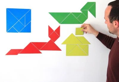 Wissner® Aktiv Lernen Tangramsatz Magnetisch In 4 Farben Für Die Tafel (28 Teile) 1 Wissner® Aktiv Lernen Tangramsatz Magnetisch In 4 Farben Für Die Tafel (28 Teile)