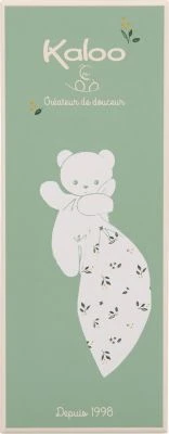 Kaloo Carre Douceur Kuschelbär Herzblätter, 17 Cm 5 Kaloo Carre Douceur Kuschelbär Herzblätter, 17 Cm – Bild 5