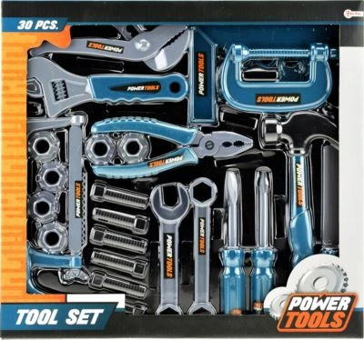 Toi Toys Toi-Toys POWER TOOLS Werkzeugset, 30-tlg. 4 Toi Toys Toi-Toys POWER TOOLS Werkzeugset, 30-tlg. – Bild 4