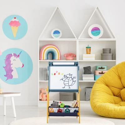 Relaxdays Kinder Standtafel Mit Zubehör 2 Relaxdays Kinder Standtafel Mit Zubehör – Bild 2