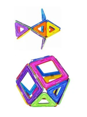 MAGNIKON Magnetische Bausteine, Magnetbau-Set Der Start, 14-Teilig, Standardgröße, Konstruktion Blöcke, Magnetbaukästen, Konstruktionsspielzeug, Magnetbausteine 4 MAGNIKON Magnetische Bausteine, Magnetbau-Set Der Start, 14-Teilig, Standardgröße, Konstruktion Blöcke, Magnetbaukästen, Konstruktionsspielzeug, Magnetbausteine – Bild 4