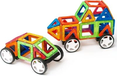 MAGNIKON Magnetische Bausteine “Das Auto” - Magnetbau-Set 34-teilig, Magnetbausteine, Ideal Als Konstruktionsspielzeug Zur Förderung Von Kreativität & Motorik, Spielzeug Für Kinder Ab 3 Jahre 5 MAGNIKON Magnetische Bausteine “Das Auto” - Magnetbau-Set 34-teilig, Magnetbausteine, Ideal Als Konstruktionsspielzeug Zur Förderung Von Kreativität & Motorik, Spielzeug Für Kinder Ab 3 Jahre – Bild 5