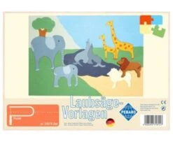 Pebaro Laubsägevorlage Zoo", 318/1S"