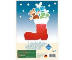 Pebaro Laubsägevorlage Nikolausstiefel", 325S"