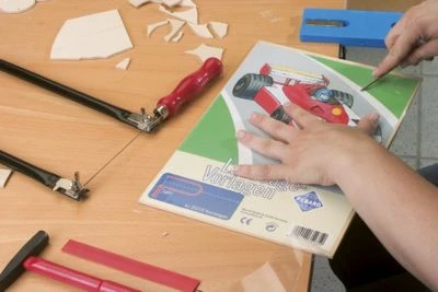 Pebaro Laubsägevorlage Motorrad", 351/1S" 2 Pebaro Laubsägevorlage Motorrad", 351/1S" – Bild 2