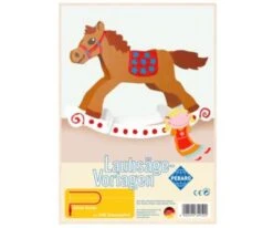 Pebaro Laubsägevorlage Schaukelpferd, 349S