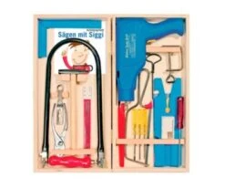 Pebaro Laubsäge-Set Im Klapp-Kasten Mit Elektrischer Bohrmaschine, 455