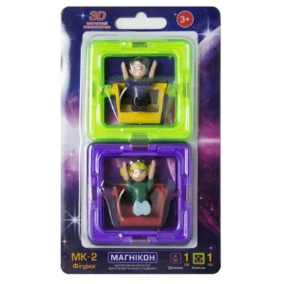 MAGNIKON Magnetische Bausteine Mädchen Und Junge, Zusatzteile, Ergänzungsset, Standardgröße 1 MAGNIKON Magnetische Bausteine Mädchen Und Junge, Zusatzteile, Ergänzungsset, Standardgröße