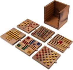 LOGOPLAY Spiele-Sammlung Aus Holz In Einer Dekorativen Box Mit Einschüben -Spielzeugladen 26733601 03