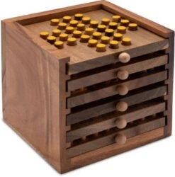LOGOPLAY Spiele-Sammlung Aus Holz In Einer Dekorativen Box Mit Einschüben -Spielzeugladen 26733601 04