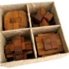 LOGOPLAY 4 Knobelspiele Im Set - 3D Puzzle In Einer Dekorativen Geschenkbox