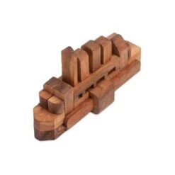 LOGOPLAY Schiff Gr. S - Ship - 3D Puzzle - Knobelspiel Mit 16 Bausteinen Aus Holz -Spielzeugladen 26733943 05
