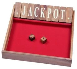 LOGOPLAY Jackpot Gr. L - Für 2 Oder Mehr Spieler - Spielbox 24 X 24 Cm - Shut The Box 5 LOGOPLAY Jackpot Gr. L - Für 2 Oder Mehr Spieler - Spielbox 24 X 24 Cm - Shut The Box -Spielzeugladen 26734002 03