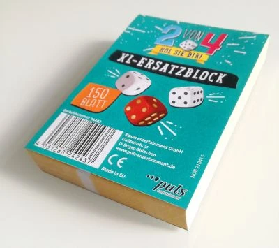 Puls Entertainment Würfelspiel XL-Ersatzblock Für "2 Von 4" 3 Puls Entertainment Würfelspiel XL-Ersatzblock Für "2 Von 4" – Bild 3