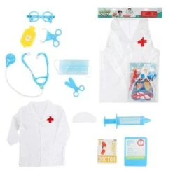 Toi Toys Toi-Toys Arzt Verkleidungsset Doktor Mit Zubehör Und Kittel