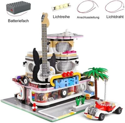 MOULD KING Klemmbausteineset Modular Building 2 MOULD KING Klemmbausteineset Modular Building – Bild 2