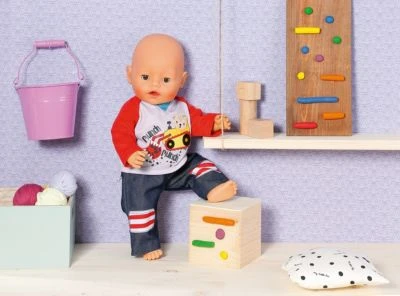 Dolly Moda Hose + Sweatshirt Bagger, 36 Cm 2 Dolly Moda Hose + Sweatshirt Bagger, 36 Cm – Bild 2