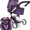 CHIC 2000 Kombi-Puppenwagen "LINUS", Stars Lila