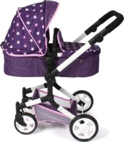 CHIC 2000 Kombi-Puppenwagen "LINUS", Stars Lila -Spielzeugladen 27379334 03