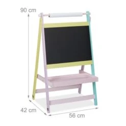 Relaxdays Kindertafel Mit Papierrolle -Spielzeugladen 27418986 04