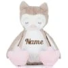 Elefantasie Stofftier Eule Mit Namen Bestickt Personalisiert