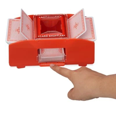 Relaxdays Kartenmischmaschine Elektrisch 2 Decks 6 Relaxdays Kartenmischmaschine Elektrisch 2 Decks – Bild 6